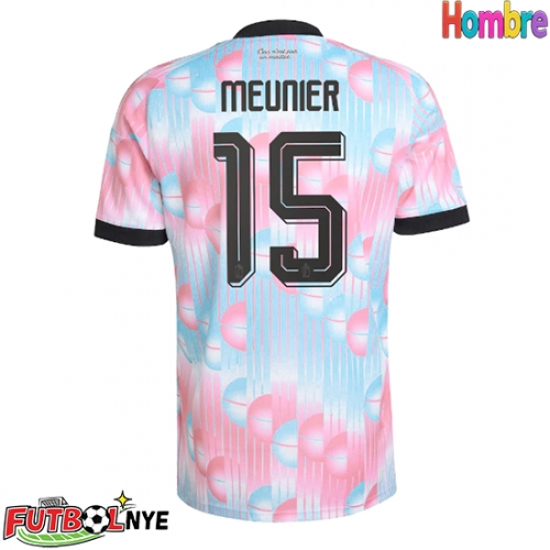 Camiseta Bélgica Thomas Meunier #15 Visitante Equipación Mundial 2026 manga corta